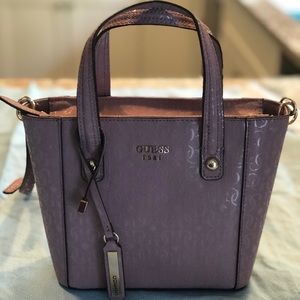 NEW GUESS purple purse
